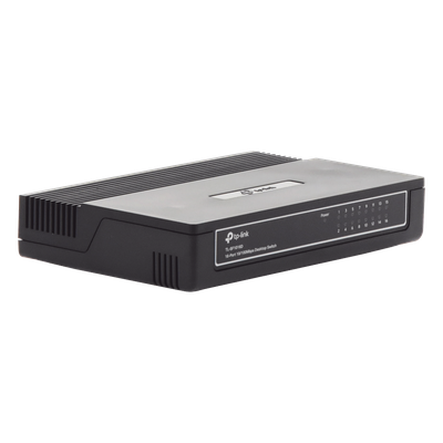 TLSF1016D - Switch de escritorio / 16 puertos RJ45 / 10/100 Mbps / Sin ventilador / 7.9 x 5.6 x 1.6 in