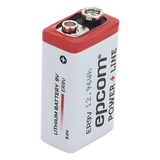 ER-9V - Epcom Powerline Batería de Litio 9V / 1200 mAh / Cloruro de Tionilo ER-9V