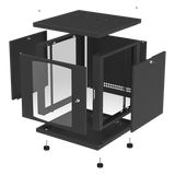 LP-6060-12U - Linkedpro By Epcom Gabinete de Piso / 12UR / 638 mm Profundidad LP-6060-12U