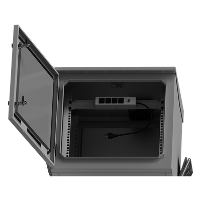 LP-FORTE-09U-R3 - Linkedpro By Epcom Gabinete Exterior IP / Rack 19" 9UR / Ventilador con Termostato