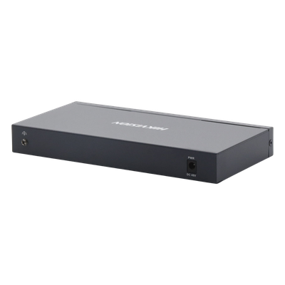 DS-3E0510P-E - Hikvision Switch Gigabit PoE+ / No Administrable / 8 Puertos 1000 Mbps PoE+ DS-3E0510P-E