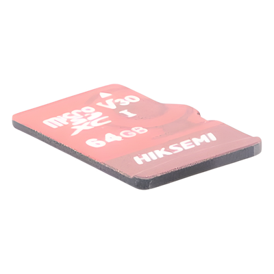 HS-TF-E1/64G - Memoria Microsd Hiksemi, 64GB, Clase 10, Especializada para Videovigilancia (Uso 24/7), Lectura 95MBS, Escritura 25MBS