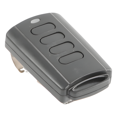 XB-T18-BC - Control Remoto con Clip para Visera / 433.92 MHz / 4 Botones / -10°C a 50°C / Batería 12V Incluida