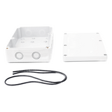 TXG-01-11 - Gabinete Plástico para Exterior / IP65 / 180 x 125 x 57 mm / 16 Entradas de Cableado / -20 a 60 °C / ABS