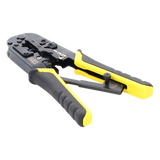 VDV226-011-SEN - Pinza Ponchadora / RJ22-RJ11/RJ12-RJ45 / Acero Alto Carbono / Corta-Pela-Poncha / UTP-STP