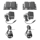 TT-683-4.0 - Kit Extensor HDMI para distancias de 120 metros / Resolución 4K @ 30Hz / Cat 6 / Soporta conexión Uno a Uno y Uno a Muchos / Soporta hasta 253 Rx / Baja Latencia / Uso 24/7 / Soporta HDbitT / Compatible con Switch Gigabit