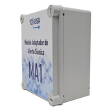 YAS-MOD - Módulo Adaptador para Alerta Sísmica / Fuente 13.5VDC 2A / Respaldo 7 Días / Entrada AC 127/220V / Conector 3.5 mm