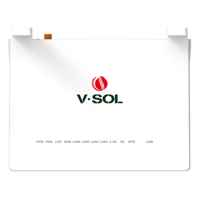 V2804BE36-H - ONU GPON/EPON con Wi-Fi 7 / 1 Puerto 2.5 Gigabits/ 3 Puertos Gigabit / Puerto PON SC/UPC, Hasta 3600 Mbps