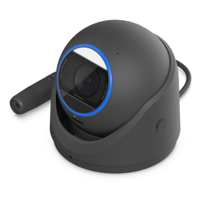 UVC-G6-PRO-TURRET-B - Cámara IP Turret / 4K 8MP / Zoom Óptico 2.36× / IR 40 m (131 ft) / PoE+ / IP66 IK04 / Audio Bidireccional