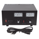 VS-35M - Fuente de poder 13.8Vcc, 35A, lineal, voltaje y corriente variable con medidores