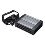 X100S - Sirena Vehicular de 100W de Potencia, Con Controlador Unimando Para Tonos, 2 Salidas Auxiliares y Microfono