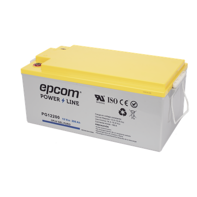 PG12200 - Epcom Powerline Batería Estacionaria de Gel / 12 V / 200 Ah PG12200