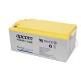 PG12200 - Epcom Powerline Batería Estacionaria de Gel / 12 V / 200 Ah PG12200