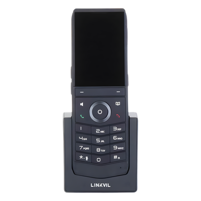 W611W - Teléfono IP Wi-Fi Portátil / Wi-Fi 6 Dual Banda / IP67 / Bluetooth 5.0 / Batería 1900 mAh / Pantalla 2.4''