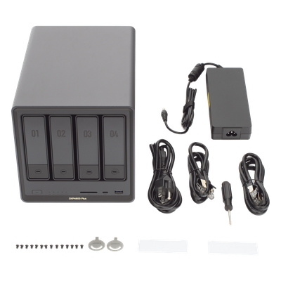 35260 - Ugreen NASync DXP4800 Plus NAS Escritorio Intel® Pentium® 8 GB DDR5 UGOS Pro Negro