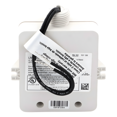 LMJCCO124B - Módulo CCO de RF / Salida de Contacto Seco NO/NC / 24 V / Tipo Mantenido o Momentáneo / Alcance 9 m (29.5 ft) / Montaje Superficie o Caja de Conexiones