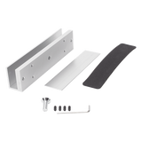 BU600LED - Accesspro Montaje para puerta de vidrio / 180x40x28 mm / Vidrio 8-15 mm BU600LED