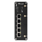 UR35-L04AF-W - Router Celular Industrial / 4G LTE Dual SIM / WiFi / Ethernet / RS232 / RS485 / IP30 / -40°C a 70°C / 9V-48V DC