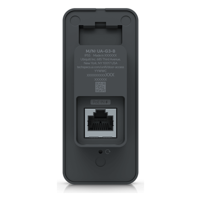 UA-G3-B - Lector de Acceso IP / NFC 13.56 MHz / BLE 4.1 / Handwave Sin Contacto / PoE / IP55 -30°C a 45°C