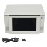XMRA8-R3 - Estación de Descarga para Body Cam / 8 Puertos / Pantalla Táctil 10 Pulgadas / Ethernet 1000 Mbps / Almacenamiento 36 TB / Android Integrado