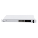 US-24-500W - Switch PoE UniFi capa 2 Administrable de 26 puertos Gigabit (24 eth PoE y 2 SFP) 802.3 af/at / Pasivo 24V, 500 Watts, throughput de 38.69 Mpps