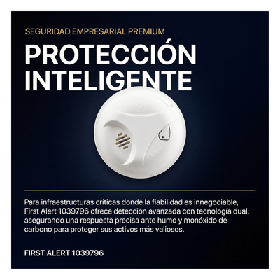 1039796 - First Alert 1039796 detector de humo Detector de ionización Interconectables Alámbrico