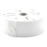 XGA130 - Caja de Conexiones Universal / Interior / Aluminio / Blanco / Bala Domo Turret / 3 y 4 Orificios / Conexión 3/4