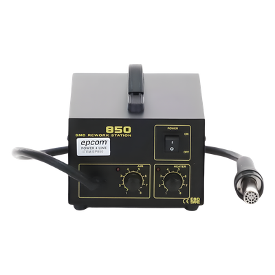 EP-850 - Estación para soldar SMD (Aire caliente) de 20W con 4 boquillas.