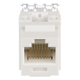 NK688MIW - Jack Keystone / Cat 6 Clase E / Terminación 110 / RJ45 / 1 Puerto / Blanco Mate