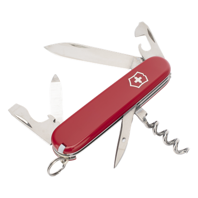 3803 - Navaja Victorinox de Bolsillo Sportsman Multiherramienta con 13 Funciones.