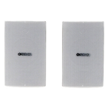 VS4W - Altavoz de Montaje en Pared / 2 Vías / Woofer 4 in / Tweeter 1 in / IPX3 / 8 Ohms / 70/100V / Color Blanco / Par
