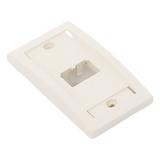 CFPE2IWY - Placa de Pared Vertical PANDUIT CFPE2IWY / 2 Puerto Mini-com / Blanco Hueso / Etiquetas