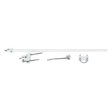 TXP7GD36 - Antena Direccional / 5.1 a 7.125 GHz / Ganancia 36 dBi / 1.2 m (3.9 ft) / Doble Polarización V/H / Ángulo 3° / RP-SMA Hembra