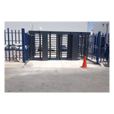 XT-200-C - Torniquete de Cuerpo Completo / 4 Ejes de Seguridad / Rotación 90° / 30 Personas por Minuto / Interior/Exterior / 110 VCA / Acero al Carbón con Pintura Gris