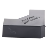 TMK-1720-L-N - Sección en L para Canaleta / PVC Auto Extinguible / Resistente UV / Rango Térmico -20°C a 85°C / Humedad y Corrosión / 12V Máximo
