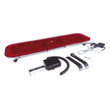 X67R - Barra de luces LED de 47" con 86 LED de alta potencia, color rojo, ideal para equipar ambulancias y unidades de bomberos