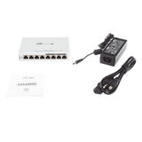 US-8-60W - Switch administrable capa 2 / 8 puertos Gigabit / 4 puertos PoE 802.3af / 60W / 0.49 x 0.33 x 0.10 ft