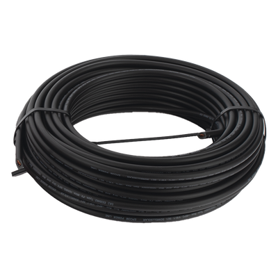 KIT2CBLPV10RB/100 - Kit de 2 rollos de 100 metros de cable fotovoltaico de cobre, rojo y negro, calibre 10 AWG (6mm²), Tipo PV,  1000/2000 V y 120°C.