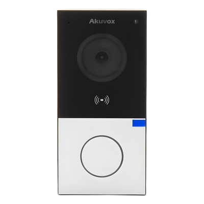 E12W - Akuvox E12W Gris IP65 Plástico Pared MicroSD (TransFlash) -36 dB