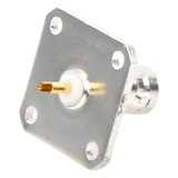 RFB-1115-14 - Rf Industries,Ltd Conector BNC Hembra / Soldable para Chasis / 4 Perforaciones 18 mm (0.59 ft)