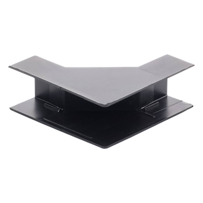 TMK-1720-EI-N - Esquinero Interior / PVC Autoxtinguible / Para Canaleta TMK-1720-N-CC / Color Negro