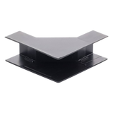 TMK-1720-EI-N - Esquinero Interior / PVC Autoxtinguible / Para Canaleta TMK-1720-N-CC / Color Negro