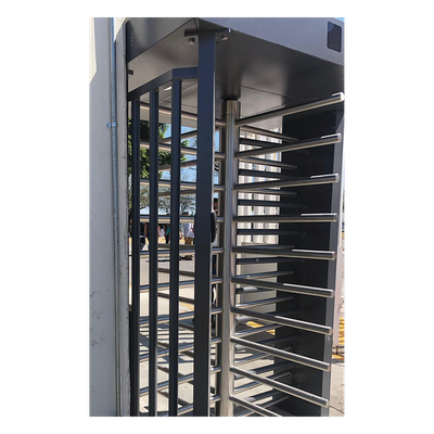 XT-100-CS - Torniquete de Cuerpo Completo / 4 Ejes de Seguridad / Rotación 90° / Paso 25 Personas/min / Emergencia 40 Personas/min / Interior/Exterior con Techo / 110 VCA / Acero Inoxidable con Pintura Gris