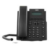 X301G - Teléfono IP / 2 Líneas SIP / Pantalla LCD 2.3" / Audio HD G.722 y Opus / Conferencia 6 Vías / PoE 802.3af / Puertos Ethernet Duales Gigabit / Soporte EHS