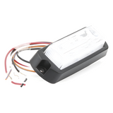 X13RW - Luz Auxiliar Ultra Brillante / 8 LED Gen III Rojo/Claro / 10-30VCC / 12cm x 4.64cm x 2.4cm / 25 Patrones / Wig-Wag