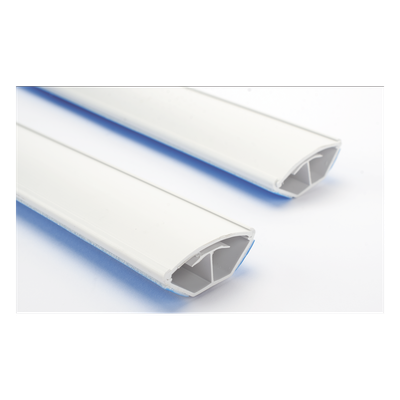 TH-CAN-90CD - Kit de Canaleta 90° / División Integrada / PVC Rígido y ABS / Cinta Adhesiva Incluida / -20°C a +75°C / 3,344 mm²