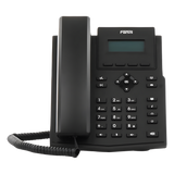 X301P - Teléfono IP / 2 Líneas SIP / Pantalla LCD 2.3" / Audio HD G.722 y Opus / Conferencia 6 Vías / PoE 802.3af / Puertos Ethernet Duales 10/100 / Soporte EHS