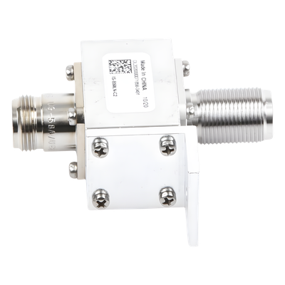 IS-B50LN-C2 - Protector Coaxial RF / 125-1000 MHz / 50 Ω / Conectores N Hembra / Bloqueo DC / 40 kA