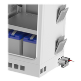 LP-FORTE-16U-BAT - Linkedpro By Epcom Gabinete de Piso Exterior / Rack 19" 16 U / Ventiladores con Termostato