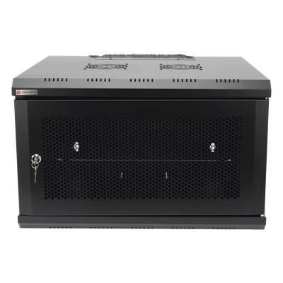 PS-06-550D - Precision Gabinete de Pared 19 in / 6U / Profundidad 455 mm PS-06-550D